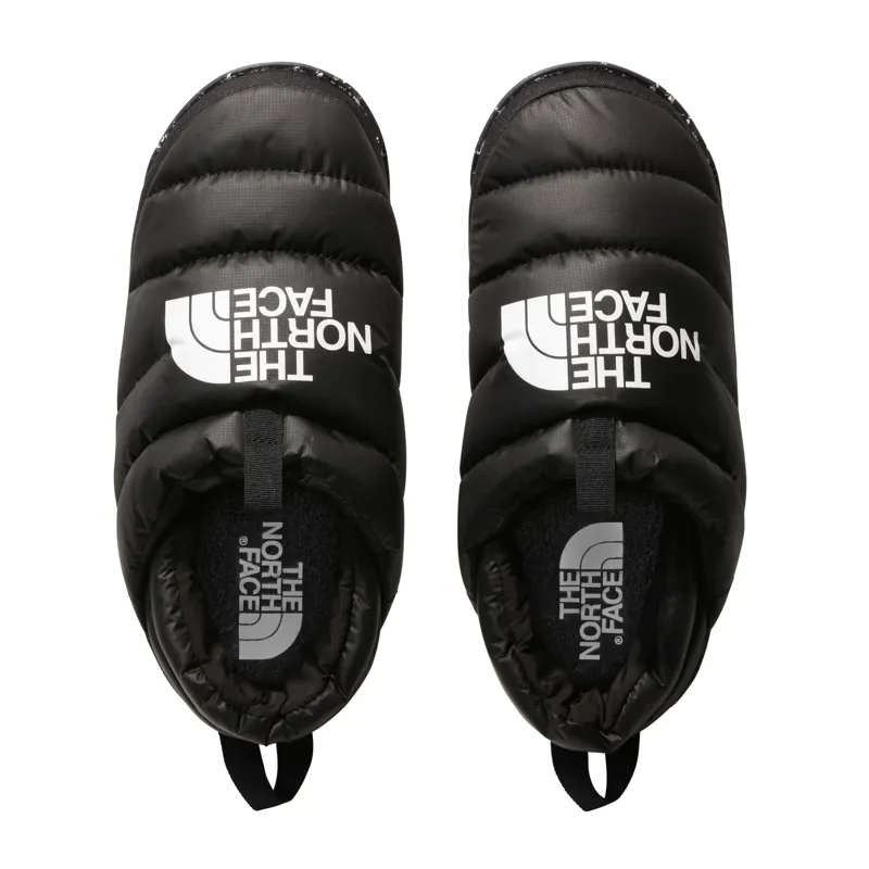 The North Face Men's Nuptse Mule in Black/White-4