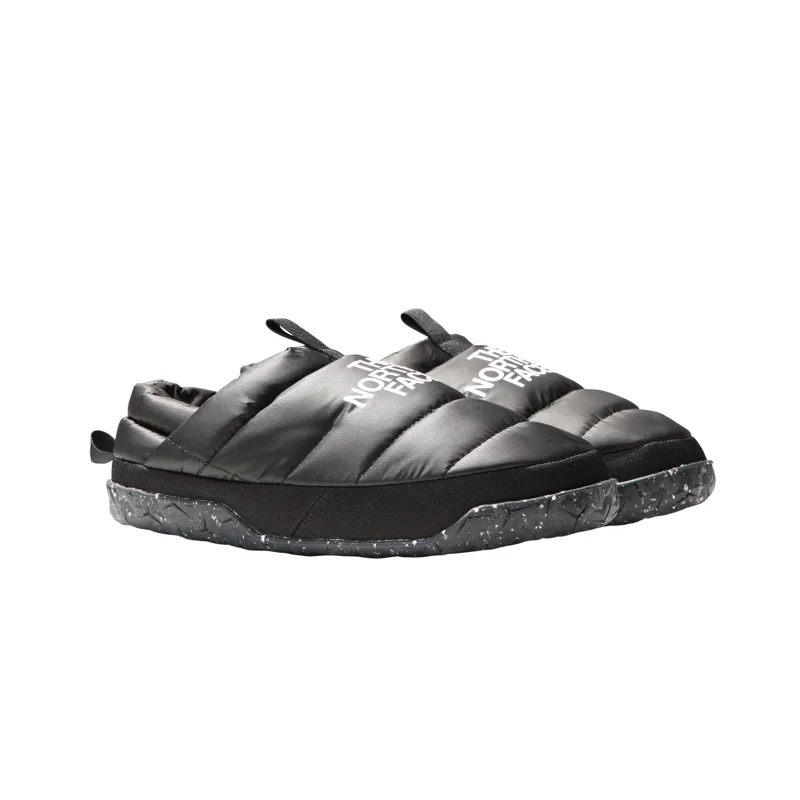 The North Face Men's Nuptse Mule in Black/White-2