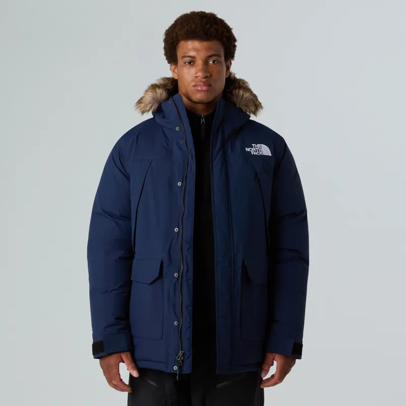 The North Face Men's Mcmurdo Parka in Summit Navy-3