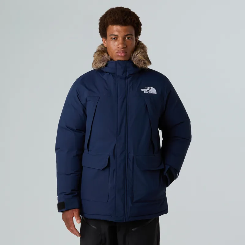 The North Face Men's Mcmurdo Parka in Summit Navy-2
