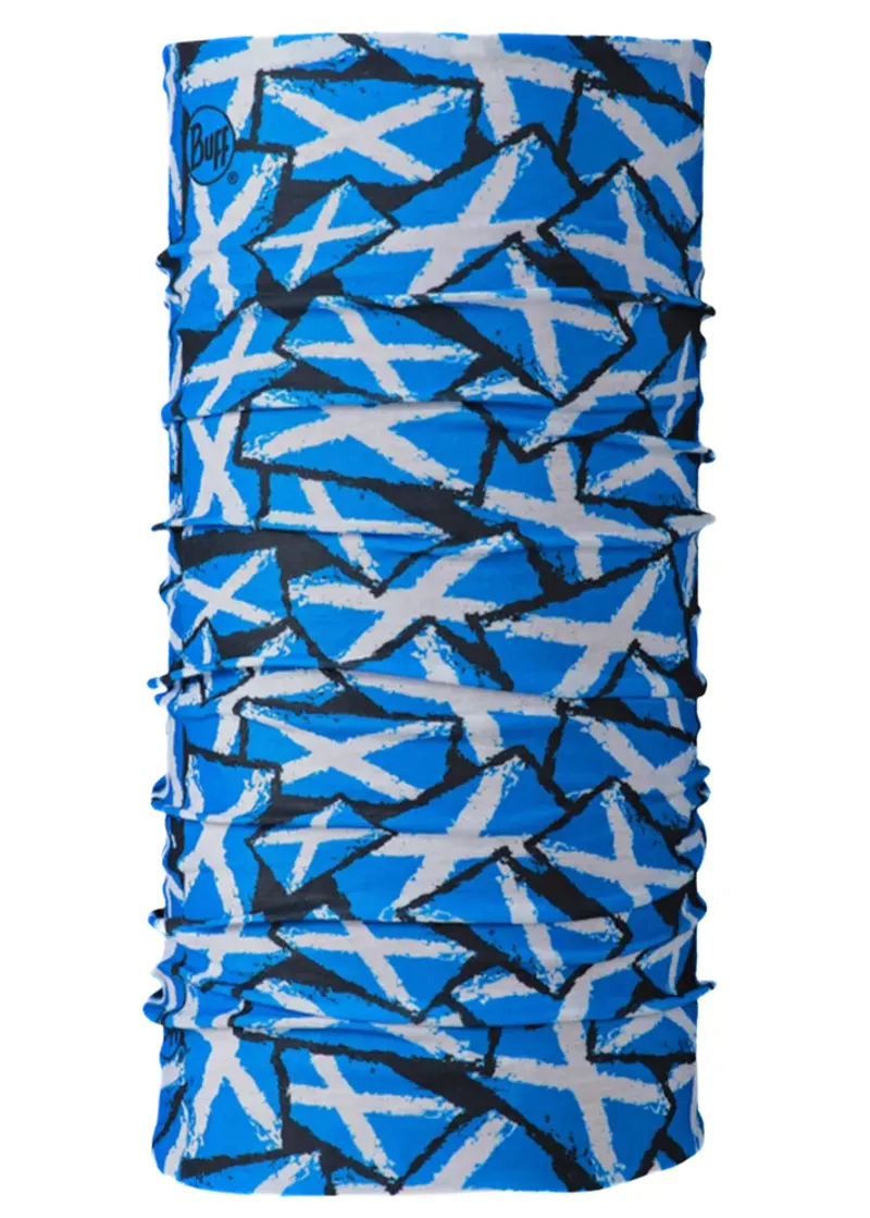 Buff Original Ecostretch Neckwear in Saltire Multi