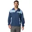 Columbia Men's Challenger II Windbreaker in Dark Mountain/Ripple Blue