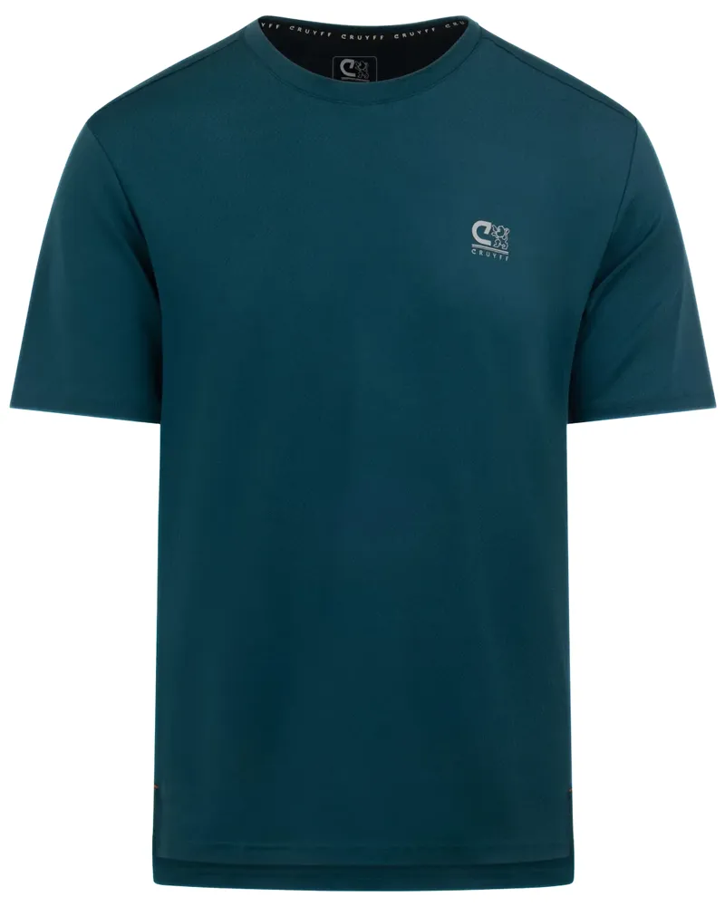 Cruyff Men's Blaze T-Shirt in Teal