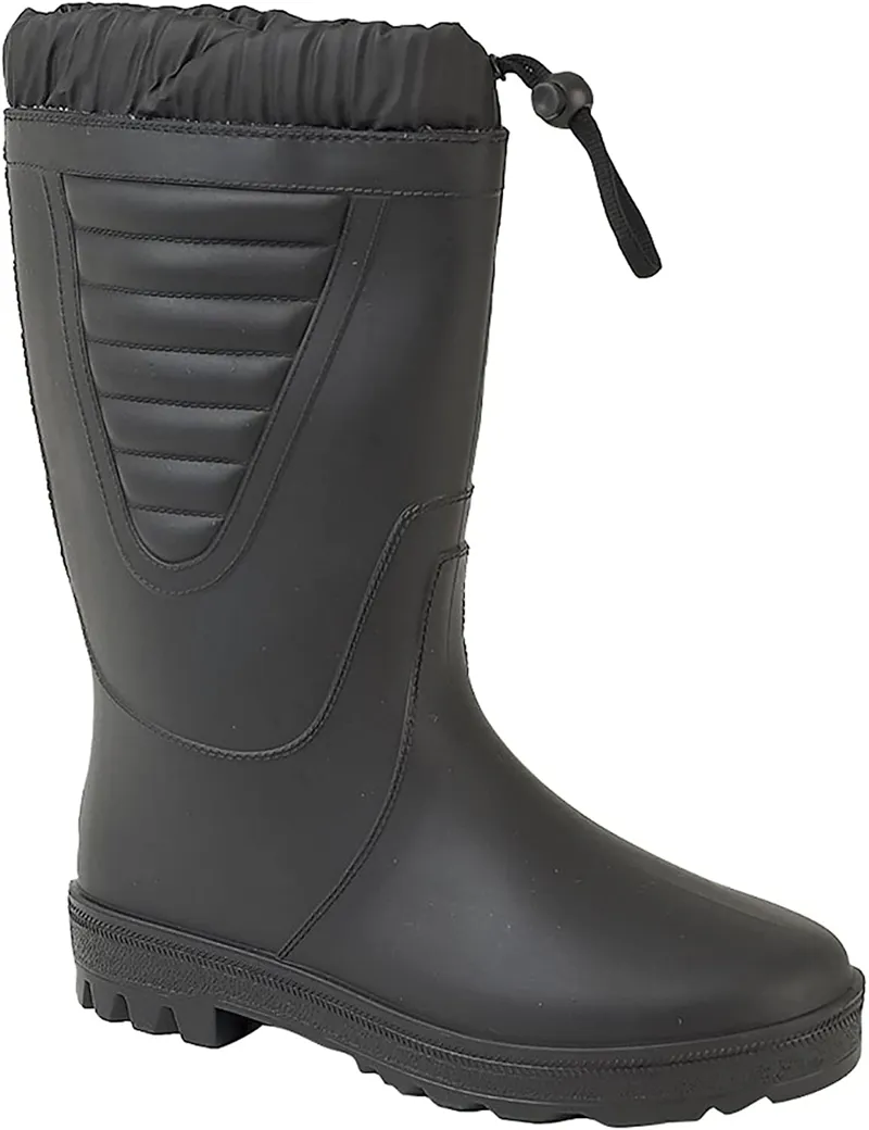 Dunlop Unisex Polar Wellington in Black-1