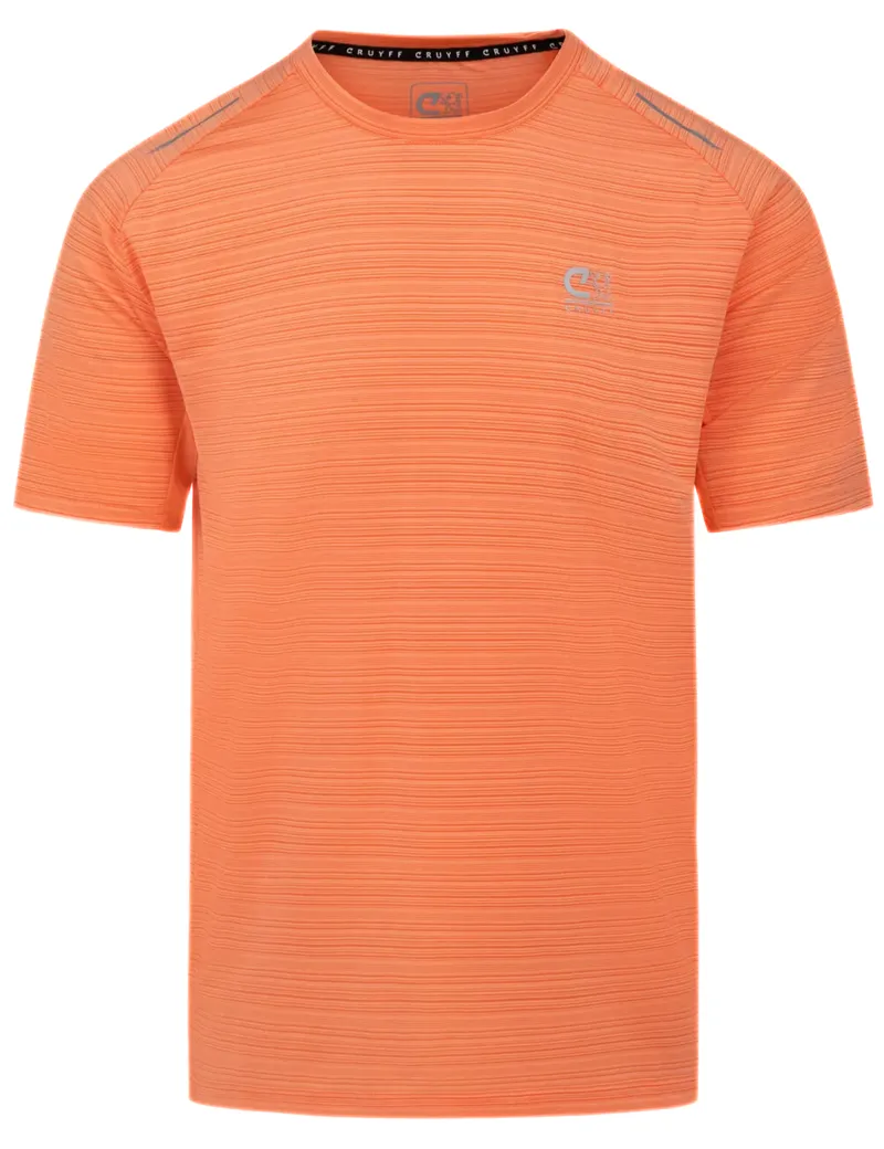 Cruyff Men's Degrees T-Shirt in Orange
