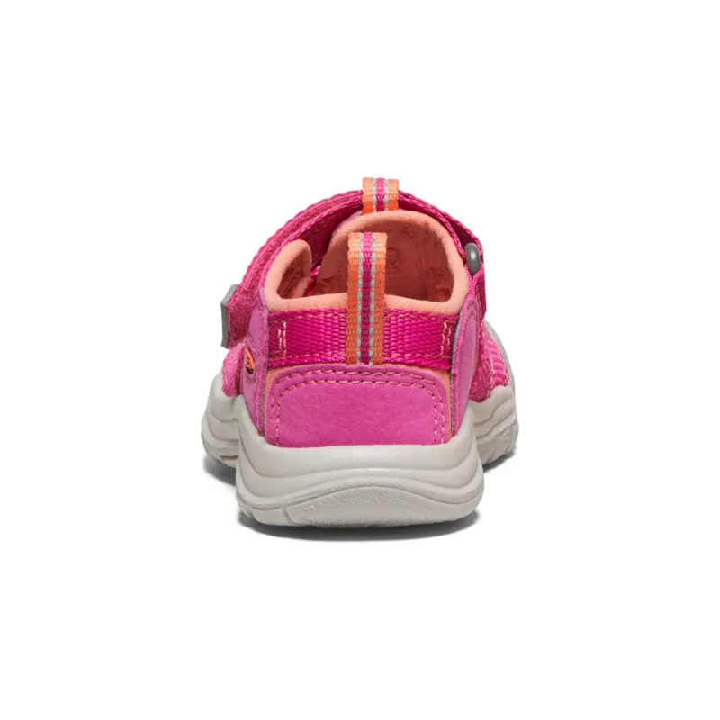Keen Toddler's Newport H2 Sandal in Very Berry/ Fusion Coral-2
