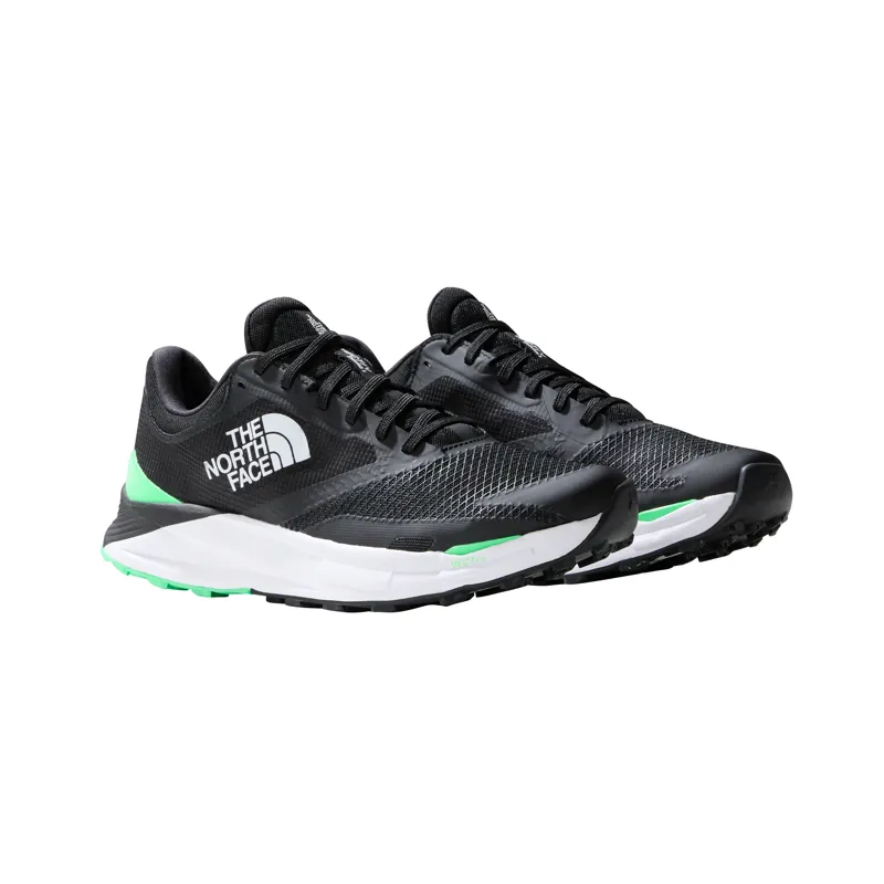 The North Face Men's Vectiv Enduris 3 in Black/Chlorophyll Green-3