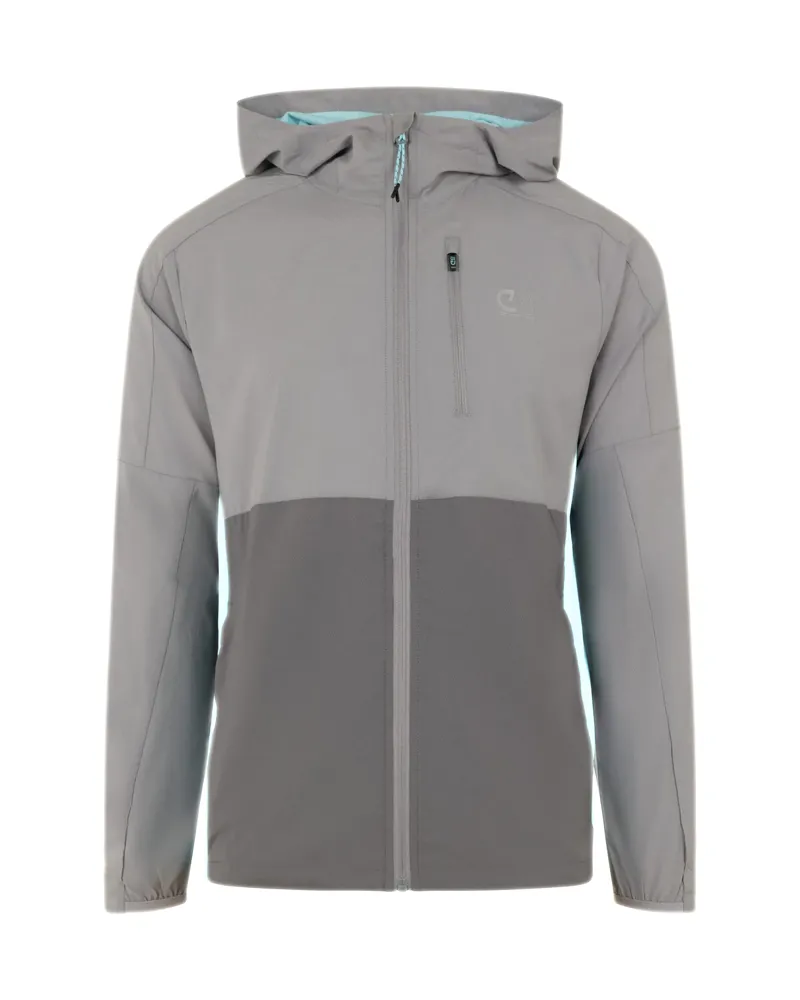 Cruyff Men's Igneous Windbreaker in Grey