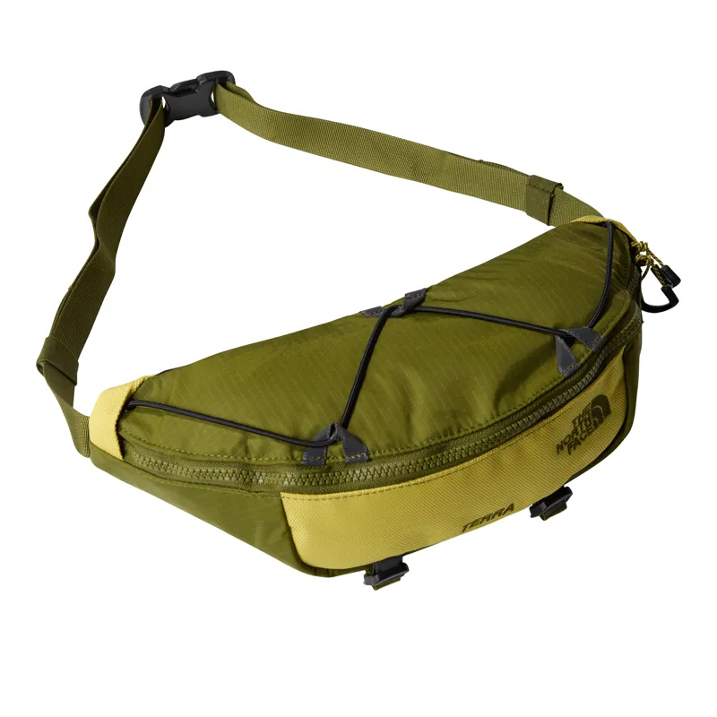 The North Face Terra Lumbar 3L in Forest Olive/Yellow Silt -2