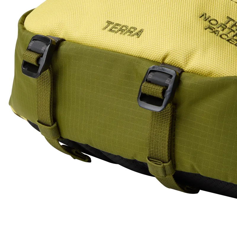 The North Face Terra Lumbar 3L in Forest Olive/Yellow Silt -3