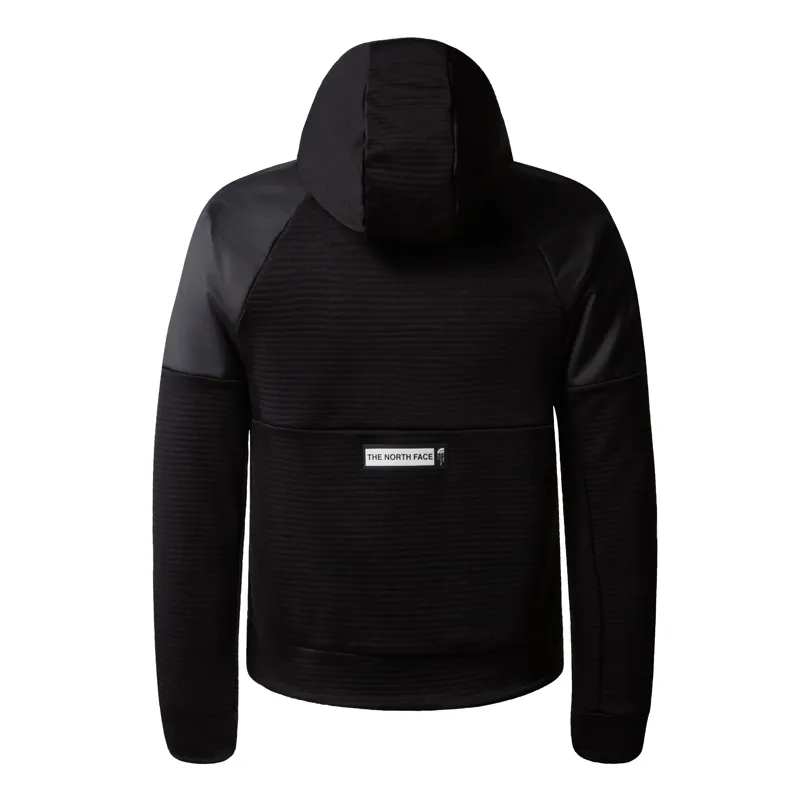 The North Face Boy's Mountain Athletics Full Zip Hoodie in Black-1