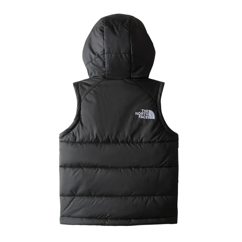 The North Face Kid s Circular Hoodie Vest in TNF Black