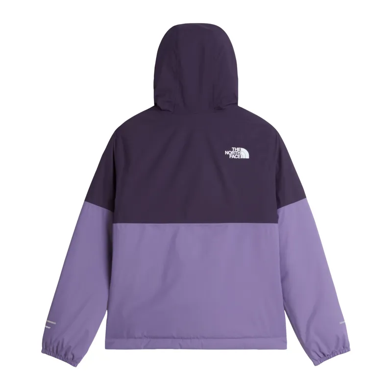 The North Face Kid's Warm Antora Rain Jacket in Endless Dusk/Grey-1