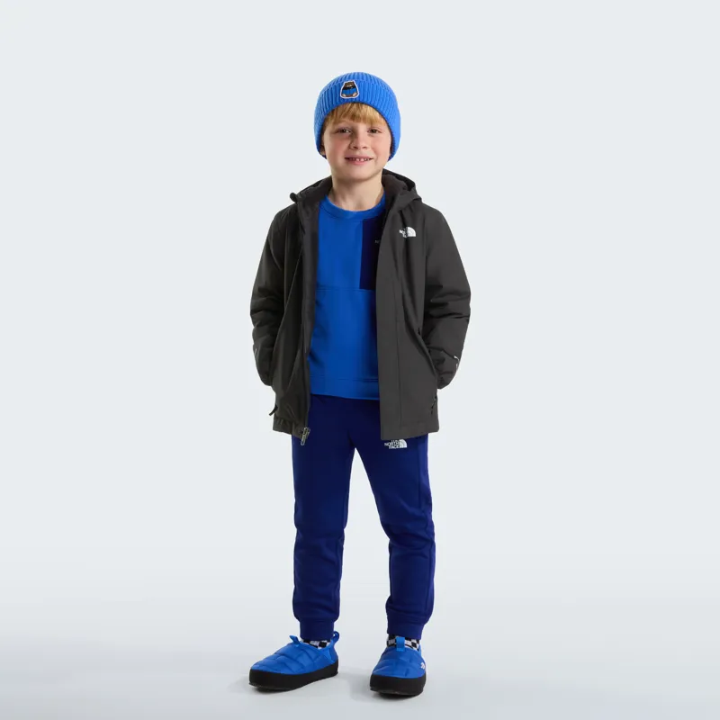 The North Face Kid's Warm Antora Rain Jacket in Black-5