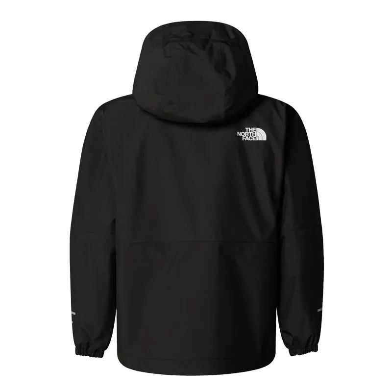 The North Face Kid's Warm Antora Rain Jacket in Black-1
