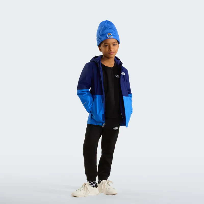 The North Face Kid's Warm Antora Rain Jacket in Bold Blue/Active Blue-5