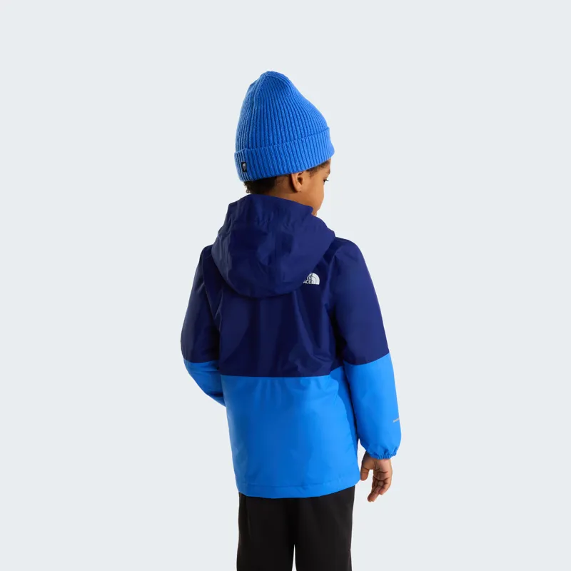 The North Face Kid's Warm Antora Rain Jacket in Bold Blue/Active Blue-3