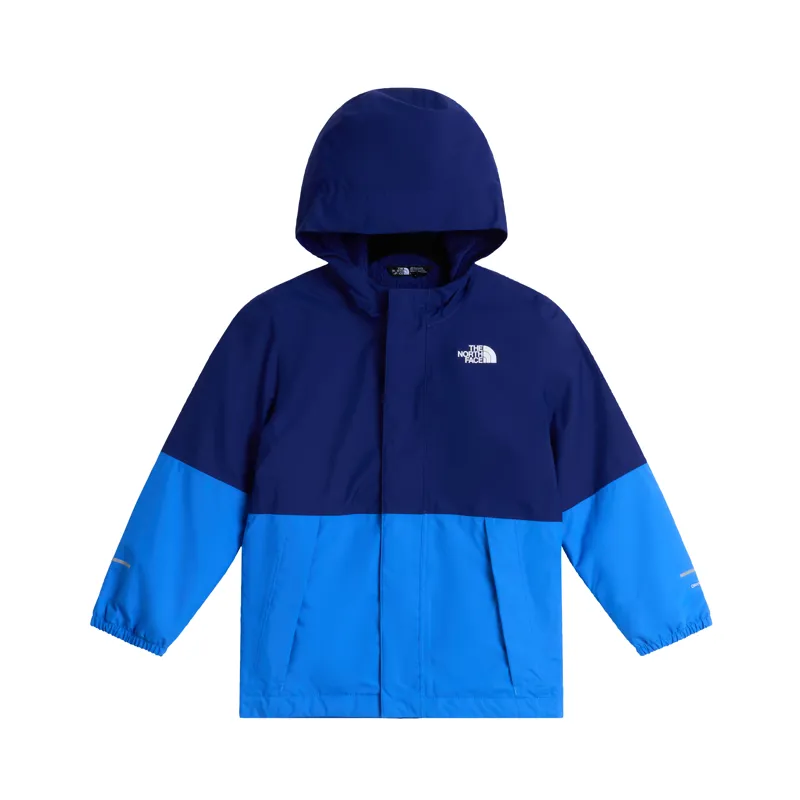 The North Face Kid's Warm Antora Rain Jacket in Bold Blue/Active Blue