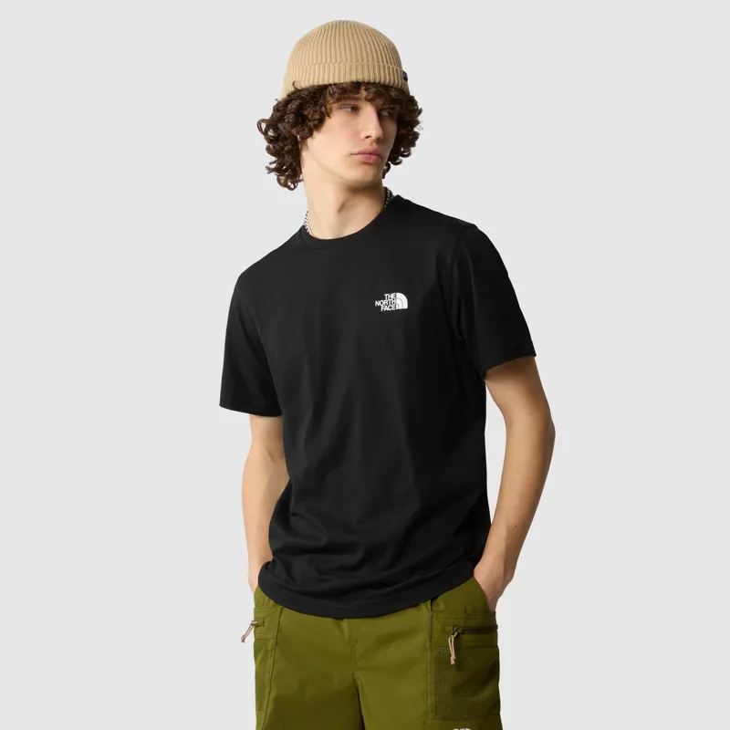The North Face Men's Simple Dome T-Shirt in Black-2