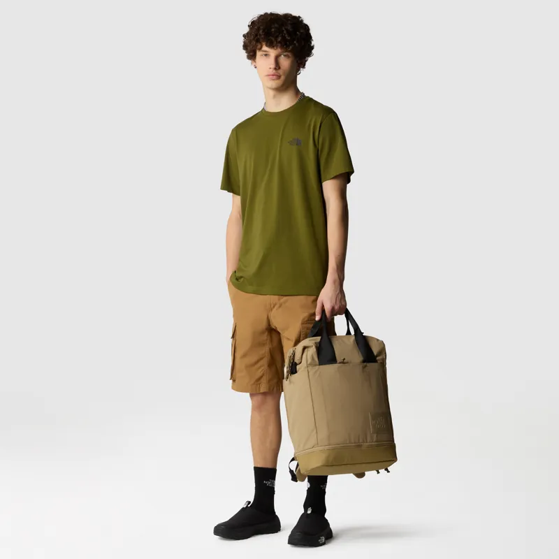 The North Face Men's Simple Dome T-Shirt in Forest Olive-4