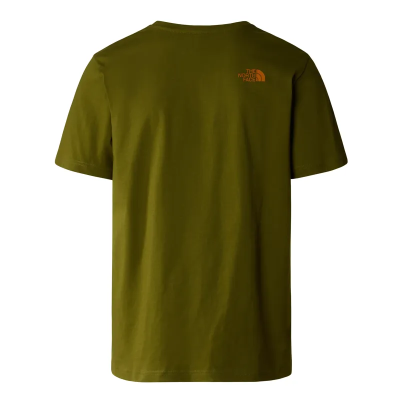 The North Face Men's Rust 2 T-Shirt in Forest Olive-1