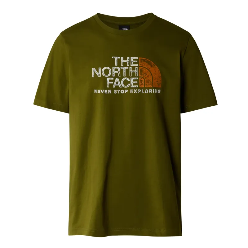 The North Face Men's Rust 2 T-Shirt in Forest Olive