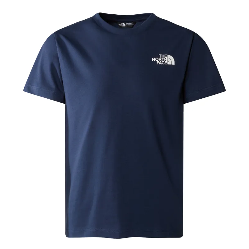 The North Face Teen's Simple Dome Tee in Summit Navy