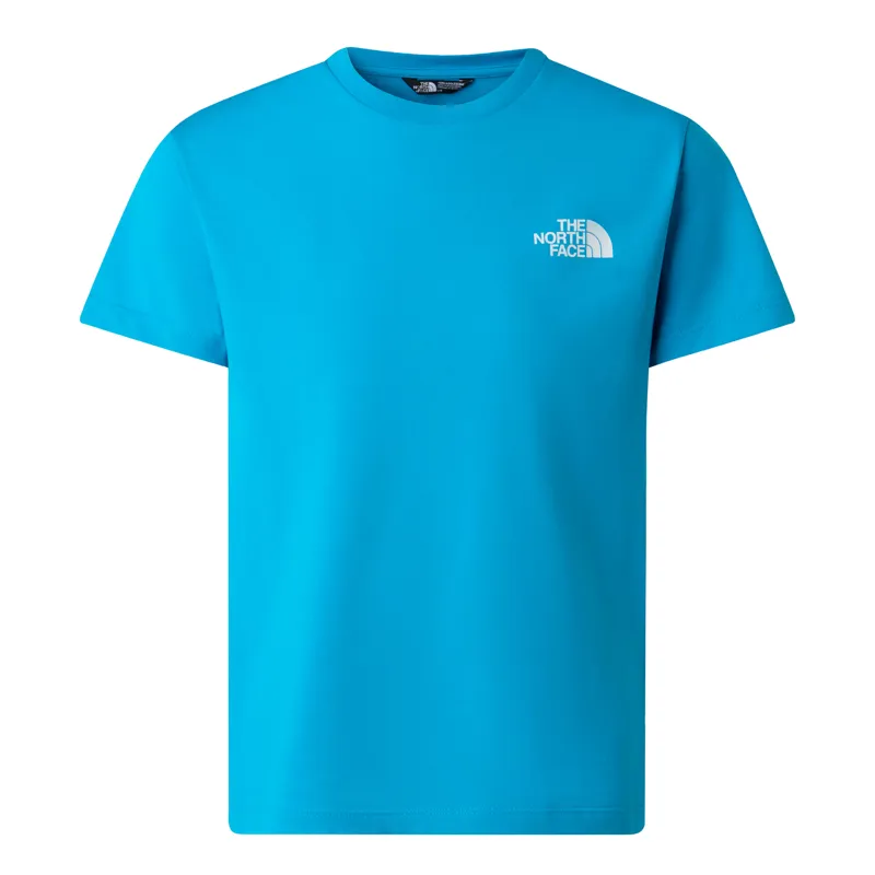 The North Face Teen's Simple Dome Tee in Meridian Blue