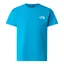 The North Face Teen's Simple Dome Tee in Meridian Blue