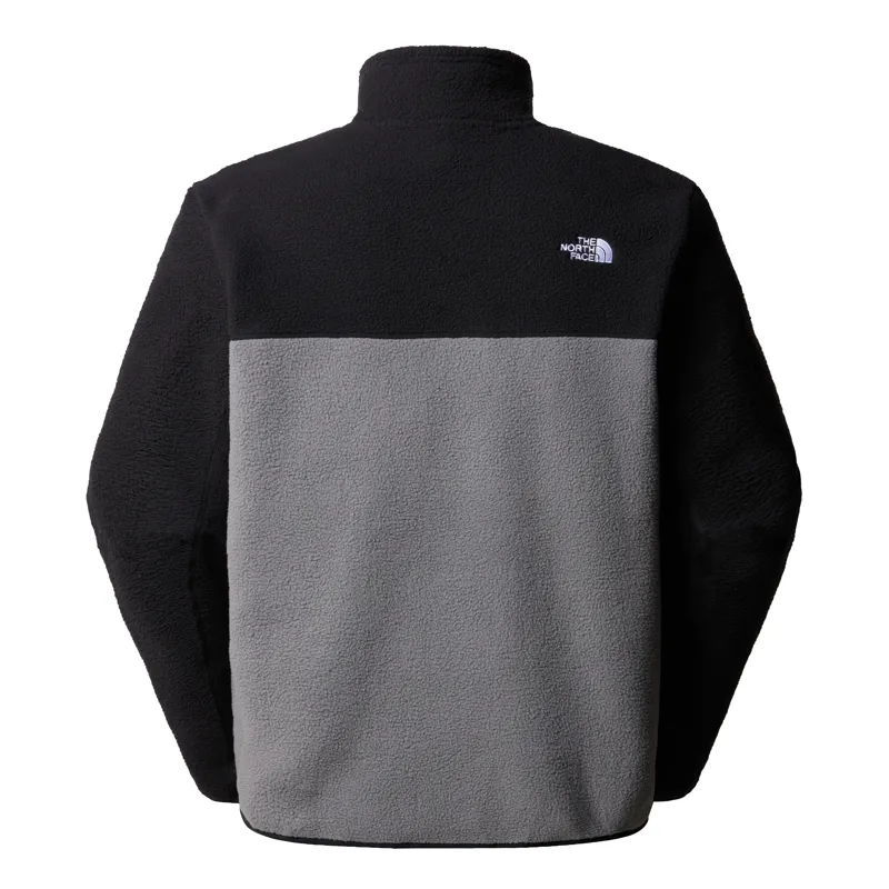 The North Face Men's Yumiori 1/4 Zip in Smoked Pearl/TNF Black-1