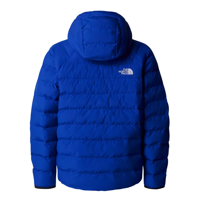 The North Face Kid's Reversible Perrito Hooded Jacket in Blue-1