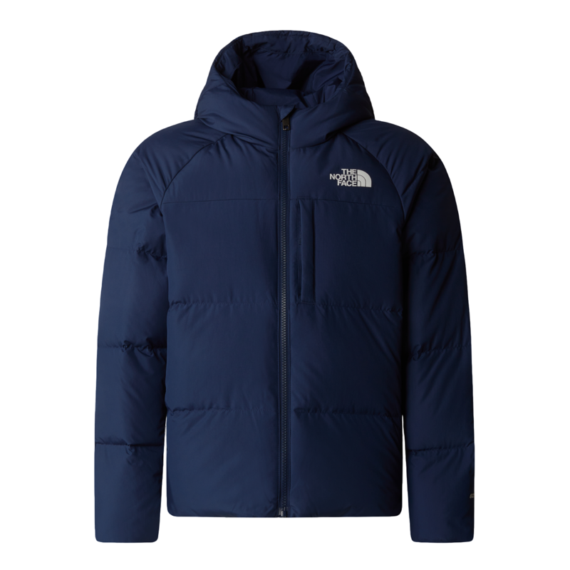 The North Face Kid's North Down Hooded Jacket in Summit Navy