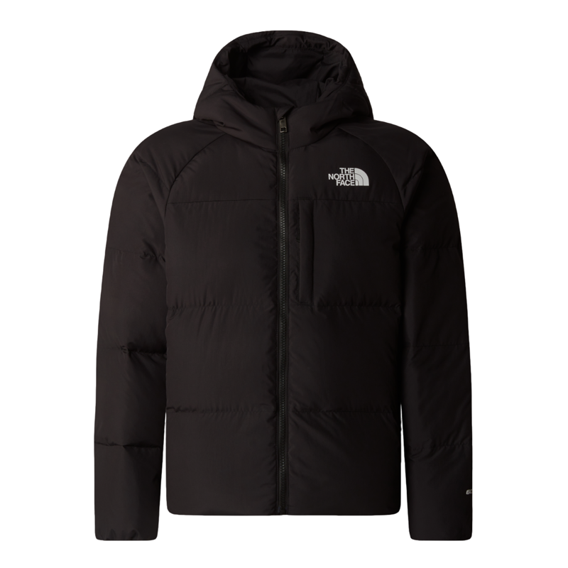 The North Face Kid's North Down Hooded Jacket in Black