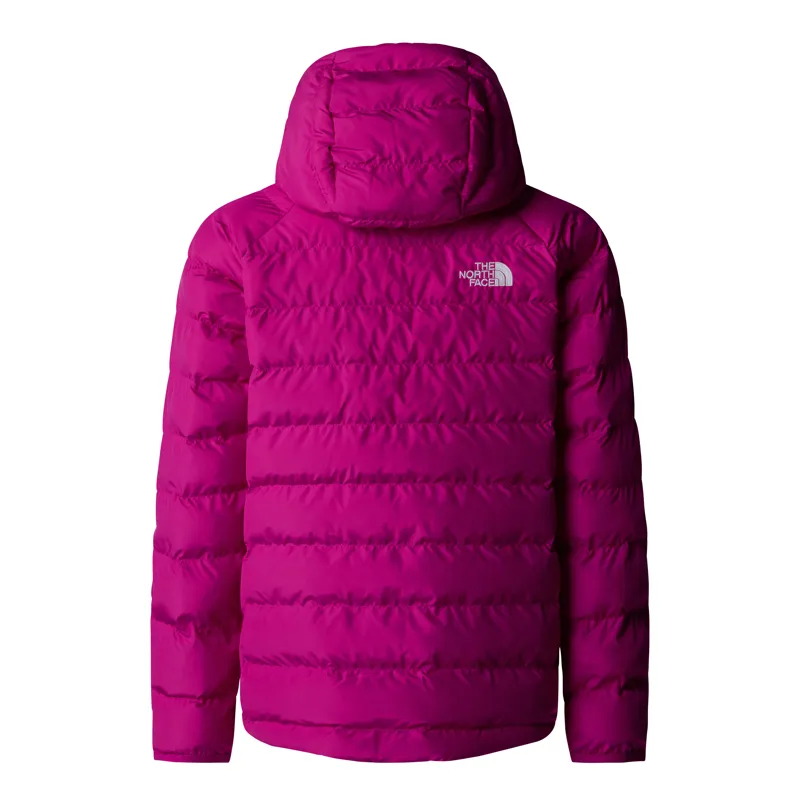 The North Face Kid's Reversible Perrito Hooded Jacket in Deep Mulberry-1