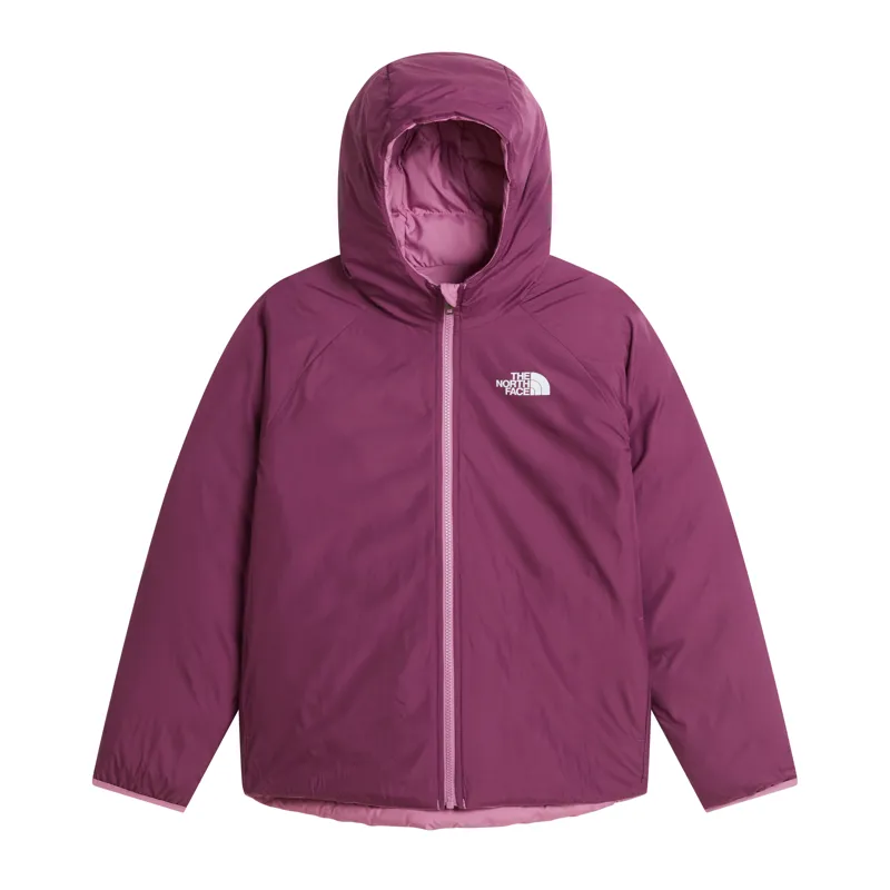 The North Face Kid's Reversible Perrito Jacket in Hushed Lavender-1