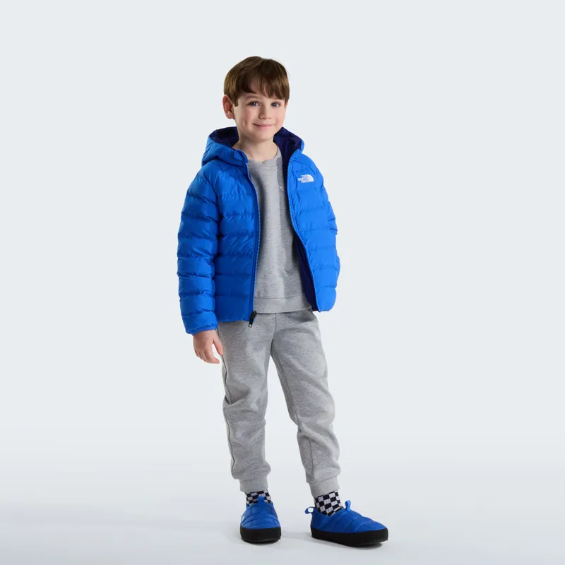 The North Face Kid's Reversible Perrito Jacket in Active Blue-7