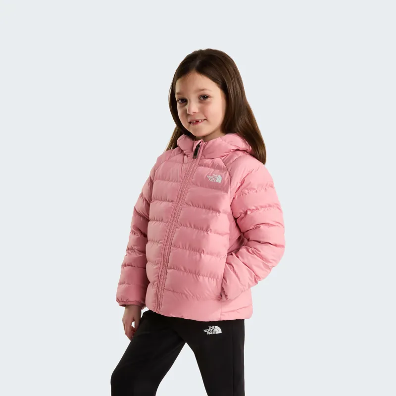 The North Face Kid's Reversible Perrito Jacket in Primrose-3