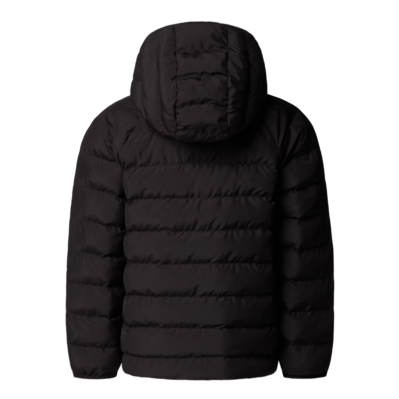 The North Face Kid's Reversible Perrito Jacket in Black/Smoke-1