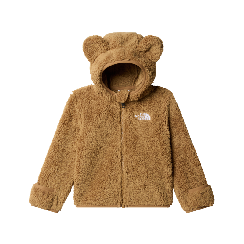 The North Face Baby Campshire Full-Zip Hoodie in Teddy Brown