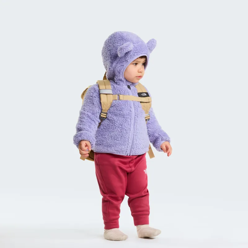 The North Face Baby's Campshire Full-Zip Hooded Fleece in Pale Plum-4