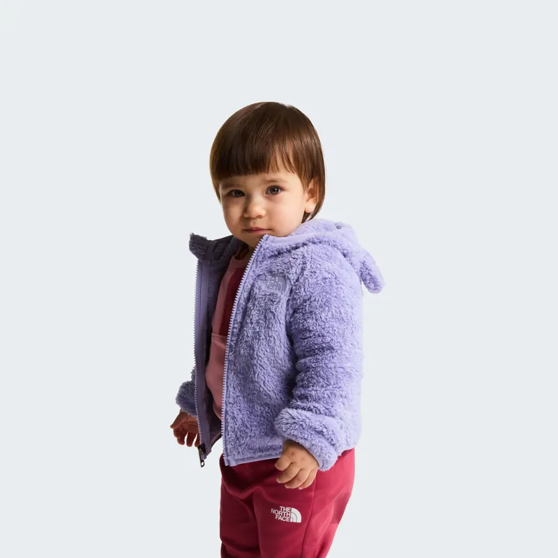 The North Face Baby's Campshire Full-Zip Hooded Fleece in Pale Plum-3