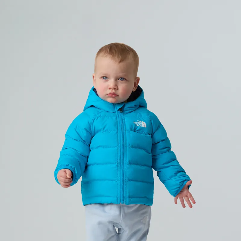 The North Face Baby Reversible Perrito Jacket in Meridian Blue-2
