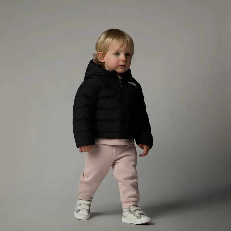 The North Face Baby Reversible Perrito Hooded Jacket in Black-6