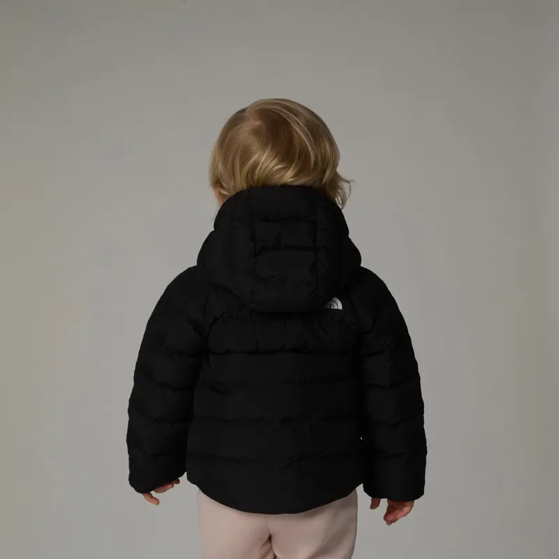 The North Face Baby Reversible Perrito Hooded Jacket in Black-4