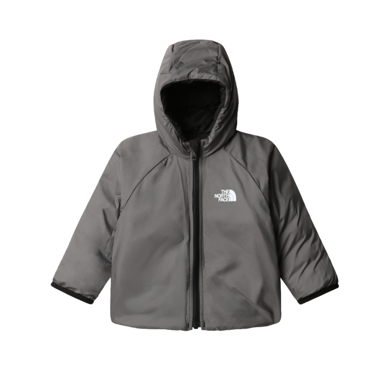 The North Face Baby Reversible Perrito Jacket in Black/Smoke-2