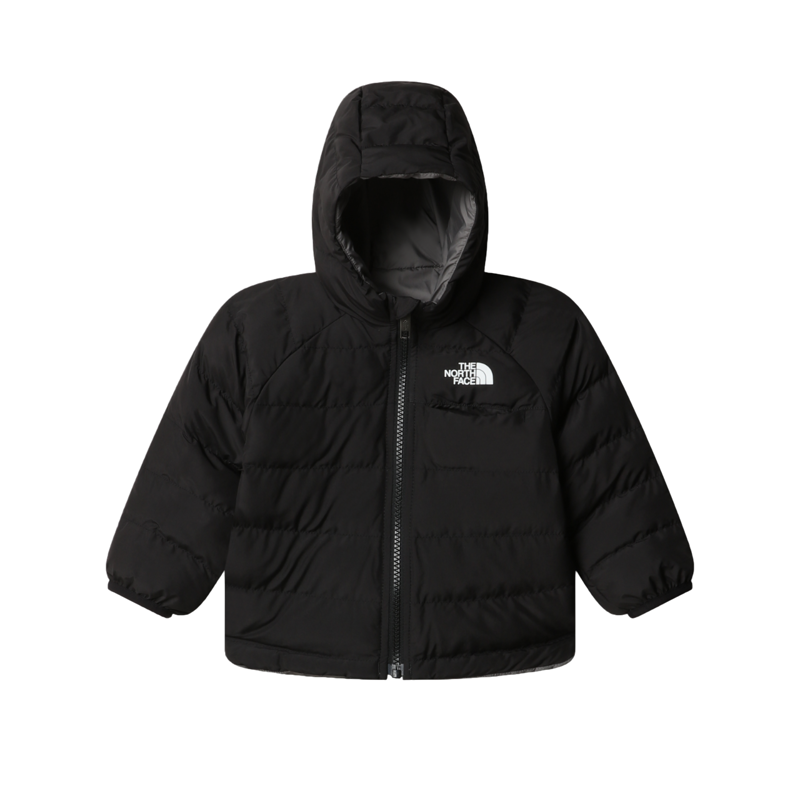 The North Face Baby Reversible Perrito Jacket in Black/Smoke