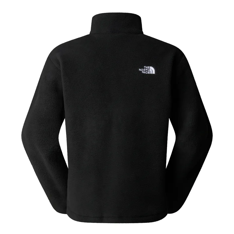 The North Face Men's Fleeski 1/4 Zip Pullover Fleece in Black/Black-1