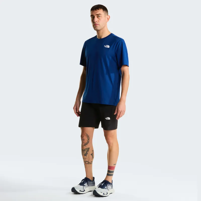 The North Face Men's NSE 24/7 Box Tee in Estate Blue-4