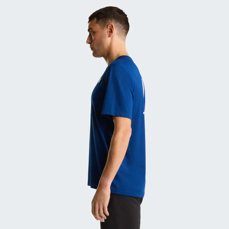 The North Face Men's NSE 24/7 Box Tee in Estate Blue-5