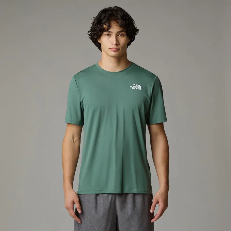 The North Face Men's 24/7 NSE Box Tee in Duck Green-2